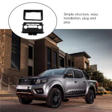 2 Din 9 Pouces Installation D'Autoradio DVD GPS Mp5 Fascia Cadre de Panneau pour FRONTIER 2009-2015