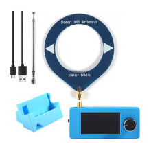 SI4732 Radio 10khz-180 Mhz SW MW VHF Radio FM/AM/LSB/USB Shortwave Radio 1.9inch Screen Radio+ 3D Stand