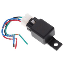1Heavy Duty Relay 4 Pin Zwart Voor Auto Airconditioner Accessoires