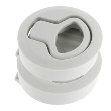 2Sets Wit Nylon Marine Kastsluitingen Voor Jacht En Motorhome