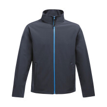 (18 UK, Navy/French Blue) Regatta Womens/Ladies Ablaze Printable Soft Shell Jacket