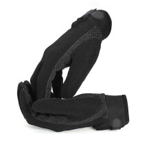 (M, Black) Full finger winter gloves outdoor anti-slip fishing sports men's gloves bicycle cycling ski windproof military tactical gloves