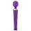 Loving Joy Rechargeable Magic Wand Vibrator Purple 1
