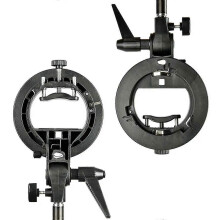 S Type Speedlites Bracket Speedlight Mount for V1 AD200Pro AD300Pro AD400Pro Softbox Beauty Dish Reflectors Bracket