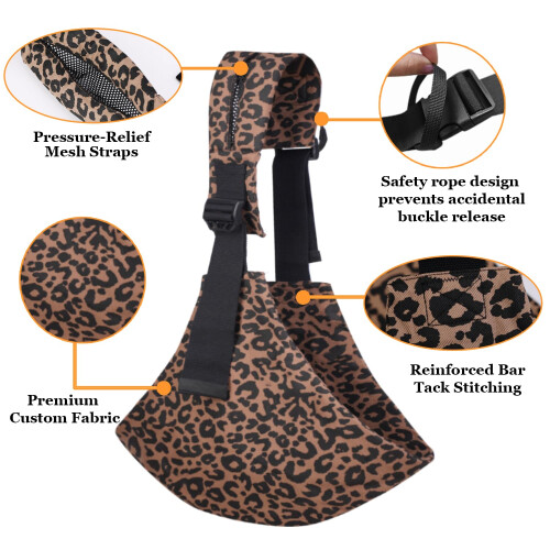 Baby Sling Carrier, Adjustable Front & Back, Comfortable 1