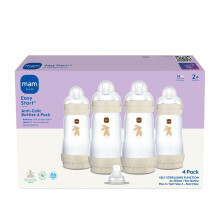 MAM Easy Start AntiColic Baby Bottles 4 Pack 4X 260ml SelfSterilisin