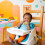 Bright Starts Bright Starts Soothing Soft Serve Silicone Teether, Easy-Grasp Ice Cream Cone, B 4