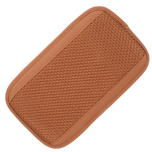 1Armrest Protector Bruin Ademend PU Multifunctioneel Auto