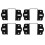 4St Robuuste Bedrail Klemmen, Geschikt Voor Diverse Bedframes 1