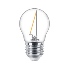 Globe LED E27 15W Transparent 136lm