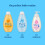 Johnson's Baby Johnson's Baby Regular Baby Bath, Multi, 500 ml (Pack of 1) 6