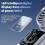 Hochwertiger tragbarer Handventilator mit Digitalanzeige 5