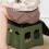 Portable Folding Toilet for Camping and Emergencies Green 5