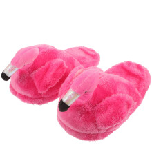1Paar Flamingo Slippers Vrouwen Warm En