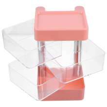 1Portablejewelryholder Make-Up Organizer En Sieradenhouder Roze