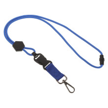 1Functionele Blauwe Lanyard Voor Werkkaart En Telefoon