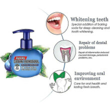 (Blue) Press Toothpaste, Baking Soda Whitening Toothpaste
