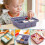 3-Piece Ice Cube Molds, Silicone Ice Cube Tray with Lid, Stackable and Dishwasher Safe Ice Cube Molds 4