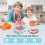 3-Piece Ice Cube Molds, Silicone Ice Cube Tray with Lid, Stackable and Dishwasher Safe Ice Cube Molds 2