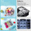 3-Piece Ice Cube Molds, Silicone Ice Cube Tray with Lid, Stackable and Dishwasher Safe Ice Cube Molds 3