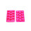 Silicone Ice Cube Tray, Heart Shaped Ice Cube Molds, Pink 2