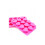 Silicone Ice Cube Tray, Heart Shaped Ice Cube Molds, Pink 3