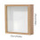 Kit YOCBZ Mini Museum Silhouette Box con cornici dorate e 3