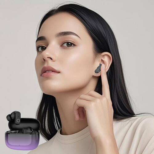 Wireless Bluetooth Earbuds with Spatial Audio ANC65H BT 1