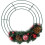 Gröna trådblomringramar, 25 cm, 3-pack 6
