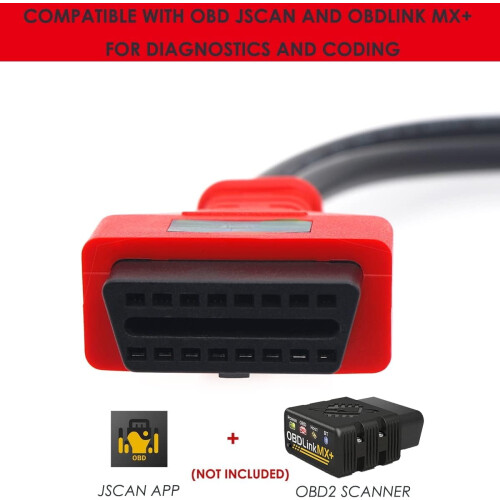 Καλώδιο παράκαμψης ασφαλείας 12+8 ακίδων σε OBD2 για οχήματα FCA SGW 2
