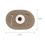 Oval Braided Table Mats Natural Woven1/4/6/10PCS 3