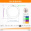 Anéis de vedação em aço inoxidável, fivelas redondas de 2,75 polegadas. 6