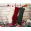 Meias de Natal personalizadas em tricô trançado, 45,7 cm (18 polegadas), 2 unidades. 4