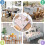 Toalha de mesa quadrada Pioneer Flower com estampa floral, 132 x 132 cm (52 x 52 polegadas) 4