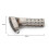 Motorcycle Hexagonal Exhaust Muffler Adjustable Pipe DB Baffle Adjustable Muffler Tail Pipe 2