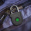Smart Fingerprint Padlock Stainless Steel 0.09 lbs 5