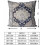 Μαξιλαροθήκες Boho από βαμβάκι, σετ 20x20 ιντσών, σε μπλε χρώμα 2