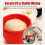 Μπολ μίξερ KitchenAid με επένδυση σιλικόνης 5 τεμάχια λευκά 5