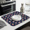 Tapete de secagem de louça Pioneer Flower Floral Kitchen, 40,6 x 45,7 cm (16 x 18 polegadas) 3