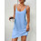 Camicia da notte da donna in cotone senza maniche con regolazione 3