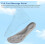 Cloud Memory Foam indlægssåler med svangstøtte og støddæmpning 8