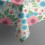 Toalha de mesa quadrada Pioneer Flower com estampa floral, 132 x 132 cm (52 x 52 polegadas) 5