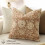 Conjunto de 2 capas de almofada decorativas com estampa floral vintage, 56x56 cm (22x22 polegadas). 2