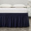 Bedrok marineblauw, elastisch, omwikkelbaar, 61 cm lang 3