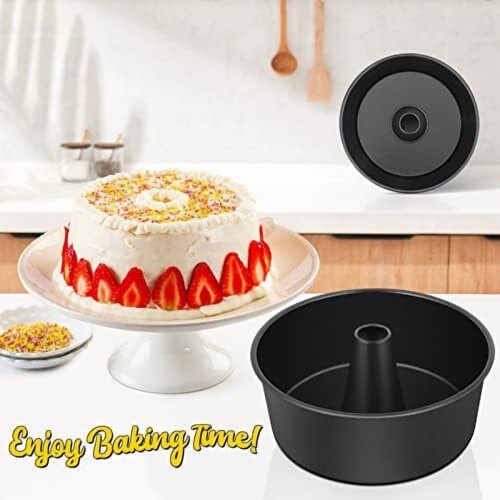 Angel Food kakformar, 2-pack, 25 cm non-stick rörform 1