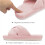 Γυναικείες Παντόφλες Memory Foam με Κορδόνι και Φιόγκο, 1 Ζεύγος 2