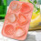 Roses Ice-Cube Mold, Heart Shape Tray, Silicone Ice Mold 4