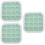 3Pcs 16 Grid Silicone Ice Cube Mold with Lid 7