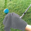 Prosop de golf din microfibră cu model waffle și clemă carabină 2 2