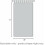 Blackout Curtains Navy Blue Silver Palm Design 38x72 Inch 2 8